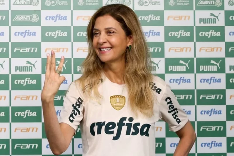 Presidente do Palmeiras, Leila Pereira vai visitar Barueri e conversar com Furlan sobre o Estádio Arena Barueri nesta quarta-feira (21)