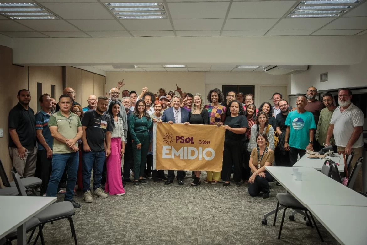 PSOL anuncia apoio a pré-candidatura de Emidio à prefeitura de Osasco