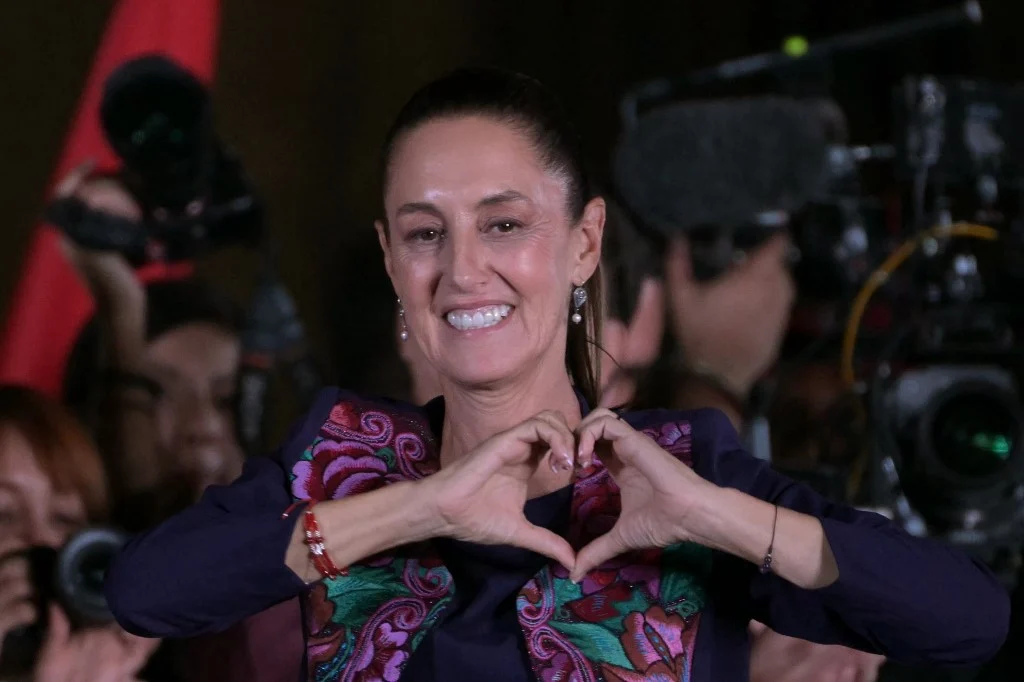 Claudia Sheinbaum se torna a primeira mulher a ser eleita presidente do México