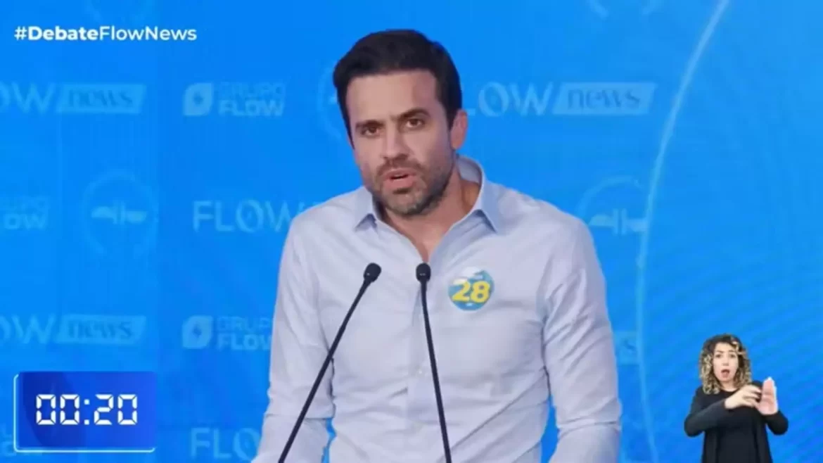 Pablo Marçal é expulso de debate do Flow News após ataque a Ricardo Nunes